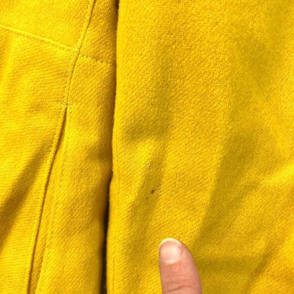 Vintage Yeohlee New York Wool Blazer Jacket Womens Size 6 Yellow USA Old Money - Picture 4 of 16